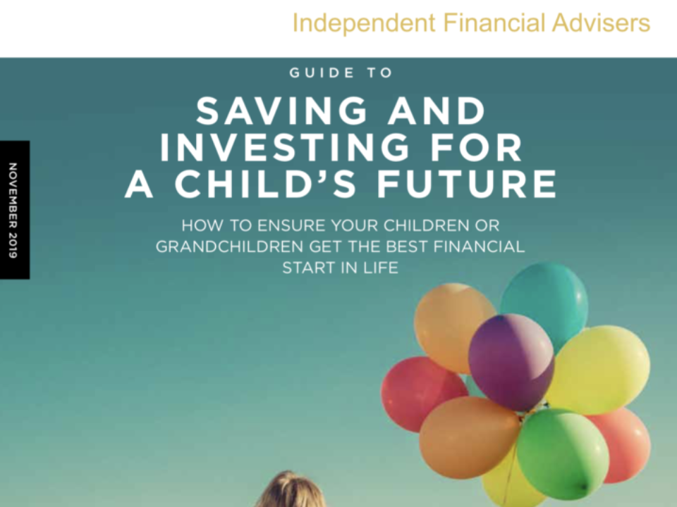 TFA Smart Money Guide to Saving and Investing for a Child’s future