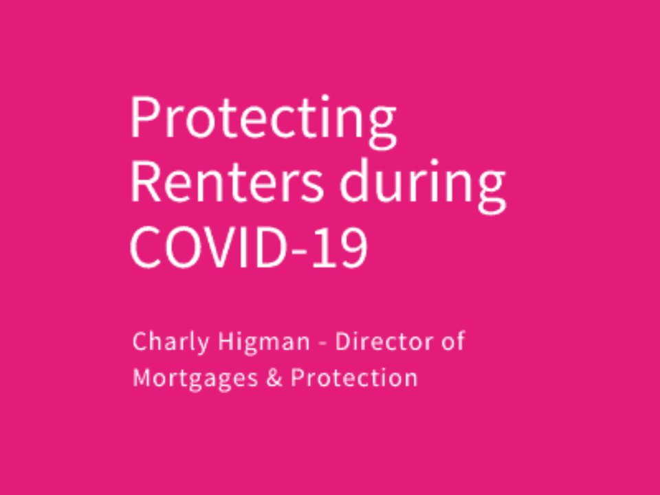 Protecting renters affected by coronavirus (COVID-19)