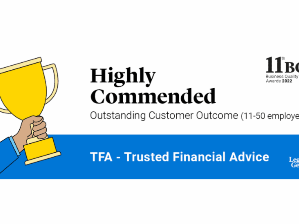 Highly Commended – Outstanding Customer Outcome Award 2022